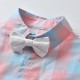 Cross-border children's spring and autumn long-sleeved rompers, trousers, suspenders, and fashionable gentleman's clothing for baby boys with bow ties. Cross-border children's spring and autumn long-sleeved rompers, trousers, suspenders, and fashionable gentleman's clothing for baby boys with bow ties.