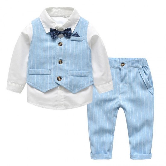 Cross-border European and American spring and autumn new dresses, children's long-sleeved, body-covering rompers, gentleman's first birthday suits, performance overalls Cross-border European and American spring and autumn new dresses, children's long-sleeved, body-covering rompers, gentleman's first birthday suits, performance overalls