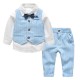 Cross-border European and American spring and autumn new dresses, children's long-sleeved, body-covering rompers, gentleman's first birthday suits, performance overalls Cross-border European and American spring and autumn new dresses, children's long-sleeved, body-covering rompers, gentleman's first birthday suits, performance overalls