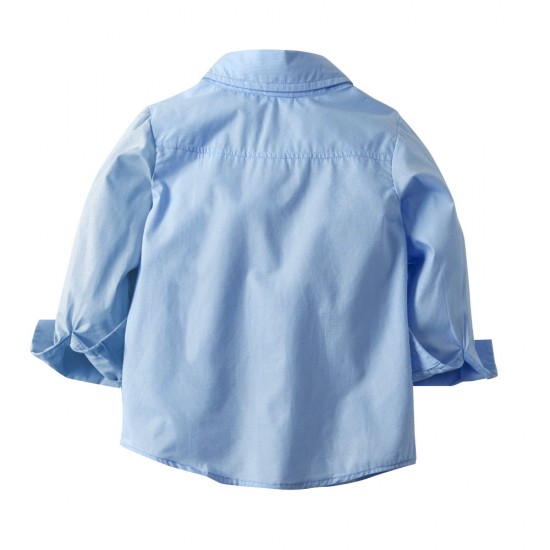 Cross-border Baby boy long-sleeved collared shirt, denim overalls, and suits for children's formal banquets. Cross-border Baby boy long-sleeved collared shirt, denim overalls, and suits for children's formal banquets.