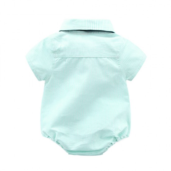 Cross-border new summer rompers, baby boy gentleman's rompers, infant and toddler clothing, factory source, drop shipping. Cross-border new summer rompers, baby boy gentleman's rompers, infant and toddler clothing, factory source, drop shipping.