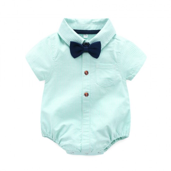 Cross-border new summer rompers, baby boy gentleman's rompers, infant and toddler clothing, factory source, drop shipping. Cross-border new summer rompers, baby boy gentleman's rompers, infant and toddler clothing, factory source, drop shipping.