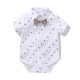 Cross-border summer new baby boy gentleman's suit, printed romper, infant and toddler triangle romper, drop shipping. Cross-border summer new baby boy gentleman's suit, printed romper, infant and toddler triangle romper, drop shipping.