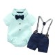 Cross-border new summer rompers, baby boy gentleman's rompers, infant and toddler clothing, factory source, drop shipping. Cross-border new summer rompers, baby boy gentleman's rompers, infant and toddler clothing, factory source, drop shipping.