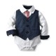 2025 new summer styles for baby boys' gentleman's formal wear, printed rompers, and infant and toddler triangle rompers, wholesale. 2025 new summer styles for baby boys' gentleman's formal wear, printed rompers, and infant and toddler triangle rompers, wholesale.