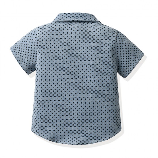 New stylish summer boy suits, trendy baby influencer shirts, short-sleeved children's gentleman's summer two-piece suits. New stylish summer boy suits, trendy baby influencer shirts, short-sleeved children's gentleman's summer two-piece suits.
