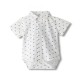 Cross-border baby boy export baby overalls, new summer shark stripe toddler clothing, infant summer Cross-border baby boy export baby overalls, new summer shark stripe toddler clothing, infant summer