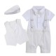 Cross-border baby boy gentleman's christening dress, new summer boy's one-piece romper, drop shipping, children's clothing dress. Cross-border baby boy gentleman's christening dress, new summer boy's one-piece romper, drop shipping, children's clothing dress.