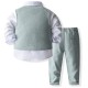 Cross-border summer boys' suits, bow ties, gentleman's overalls, shorts, short-sleeved shirts, four-piece suits, European and American children's suits, pure cotton Cross-border summer boys' suits, bow ties, gentleman's overalls, shorts, short-sleeved shirts, four-piece suits, European and American children's suits, pure cotton