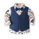Children's suit suit, spring and summer, children's piano, birthday, flower girl, wedding, and performance costumes, vest Children's suit suit, spring and summer, children's piano, birthday, flower girl, wedding, and performance costumes, vest