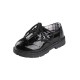 Children's shiny leather shoes, baby host performance shoes with hollow laces, fashionable boys' magic-stick PU leather shoes Children's shiny leather shoes, baby host performance shoes with hollow laces, fashionable boys' magic-stick PU leather shoes