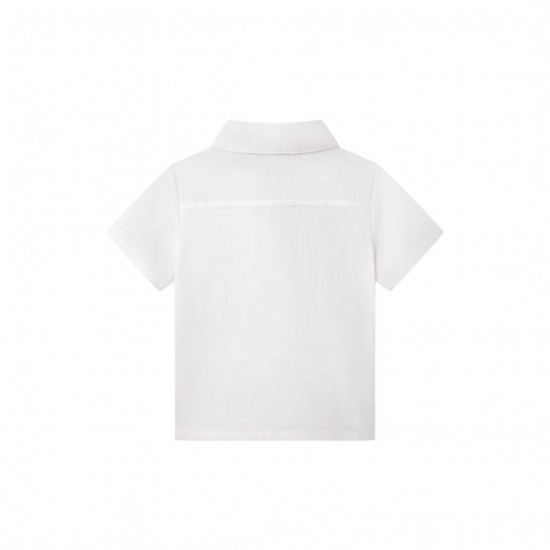 Cross-border new summer short-sleeved pleated top and shorts suit for boys, two-piece gentleman's suit for baby boys. Cross-border new summer short-sleeved pleated top and shorts suit for boys, two-piece gentleman's suit for baby boys.