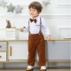 Cross-border European and American new spring and autumn dresses, children's long-sleeved, body-covering rompers, gentleman's first birthday suits, performance overalls Cross-border European and American new spring and autumn dresses, children's long-sleeved, body-covering rompers, gentleman's first birthday suits, performance overalls