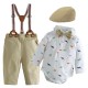Cross-border European and American new spring and autumn dresses, children's long-sleeved, body-covering rompers, gentleman's first birthday suits, performance overalls Cross-border European and American new spring and autumn dresses, children's long-sleeved, body-covering rompers, gentleman's first birthday suits, performance overalls
