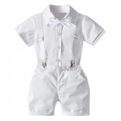 New cross-border European and American spring and autumn children's clothing, boys' long-sleeved shirts and trousers, three-piece gentleman's suits for performances.