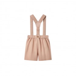 Cross-border new summer short-sleeved pleated top and shorts suit for boys, two-piece gentleman's suit for baby boys.