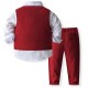 Cross-border summer boys' suits, bow ties, gentleman's overalls, shorts, short-sleeved shirts, four-piece suits, European and American children's suits, pure cotton Cross-border summer boys' suits, bow ties, gentleman's overalls, shorts, short-sleeved shirts, four-piece suits, European and American children's suits, pure cotton