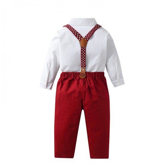 Wholesale foreign trade children's clothing, spring and autumn three-piece suits, baby overalls, and gentleman's dresses. Wholesale foreign trade children's clothing, spring and autumn three-piece suits, baby overalls, and gentleman's dresses.