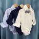 Cross-border new spring and autumn baby cute bodysuit, baby christening dress, romper, romper, baby pajamas Cross-border new spring and autumn baby cute bodysuit, baby christening dress, romper, romper, baby pajamas