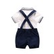 Cross-border European and American summer new baby boy gentleman rompers. Short-sleeved triangle romper suits, wholesale and drop shipping from manufacturers. Cross-border European and American summer new baby boy gentleman rompers. Short-sleeved triangle romper suits, wholesale and drop shipping from manufacturers.