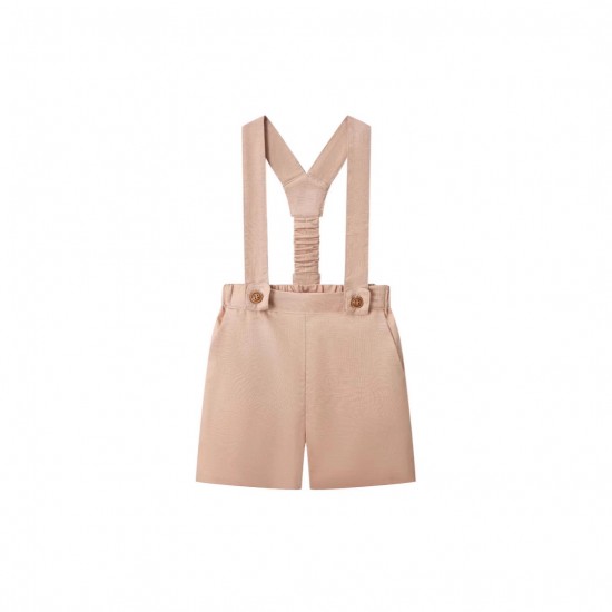 Cross-border new summer short-sleeved pleated top and shorts suit for boys, two-piece gentleman's suit for baby boys. Cross-border new summer short-sleeved pleated top and shorts suit for boys, two-piece gentleman's suit for baby boys.