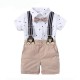 Children's clothing, first-source, summer short-sleeved, two-piece, romper suits, British-style gentleman's summer suits Children's clothing, first-source, summer short-sleeved, two-piece, romper suits, British-style gentleman's summer suits