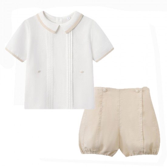 Ready-in-stock infant and children's cross-border baby boy's overalls, gentleman's short-sleeved rompers, dropshipping Ready-in-stock infant and children's cross-border baby boy's overalls, gentleman's short-sleeved rompers, dropshipping