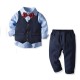European and American cross-border baby rompers, new summer styles for baby boys, one-piece onesies, and gentlemen's clothing for drop shipping. European and American cross-border baby rompers, new summer styles for baby boys, one-piece onesies, and gentlemen's clothing for drop shipping.