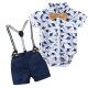 Cross-border autumn new styles, boys' gentleman suits, long-sleeved trousers, vests, hats, multi-piece sets, solid color performance costumes Cross-border autumn new styles, boys' gentleman suits, long-sleeved trousers, vests, hats, multi-piece sets, solid color performance costumes