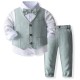 Cross-border summer boys' suits, bow ties, gentleman's overalls, shorts, short-sleeved shirts, four-piece suits, European and American children's suits, pure cotton Cross-border summer boys' suits, bow ties, gentleman's overalls, shorts, short-sleeved shirts, four-piece suits, European and American children's suits, pure cotton