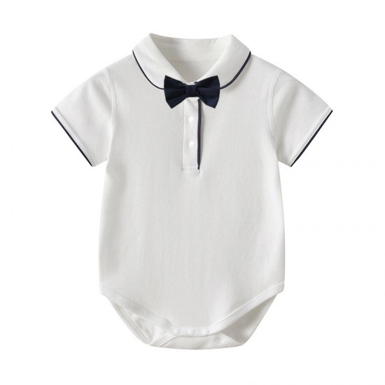 In stock: Summer British-style infant and toddler boy gentleman suit, short-sleeved shorts, bow tie, and suspenders, four-piece, dropshipping In stock: Summer British-style infant and toddler boy gentleman suit, short-sleeved shorts, bow tie, and suspenders, four-piece, dropshipping
