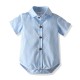 Cross-border summer new styles, baby boys' short-sleeved bow tie rompers, newborn baby summer triangle crawling rompers, and dresses Cross-border summer new styles, baby boys' short-sleeved bow tie rompers, newborn baby summer triangle crawling rompers, and dresses
