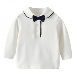 In stock: Summer British-style infant and toddler boy gentleman suit, short-sleeved shorts, bow tie, and suspenders, four-piece, dropshipping