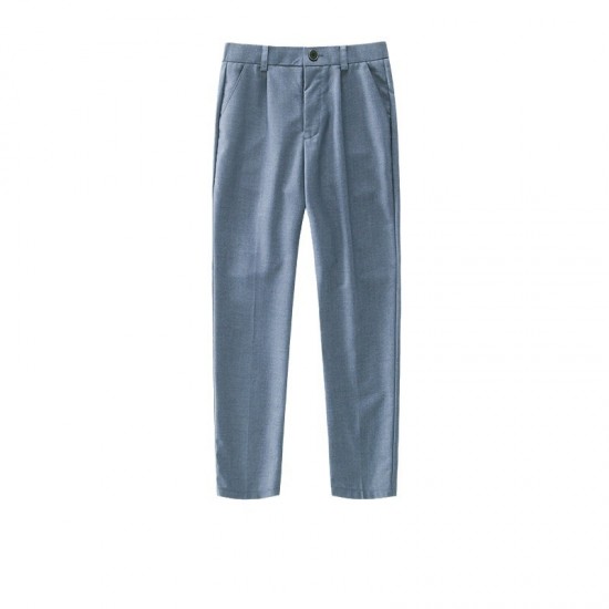 Boys' suits, black navy blue straight-leg pants for children, school trousers for middle and older children, piano performance suits and trousers. Boys' suits, black navy blue straight-leg pants for children, school trousers for middle and older children, piano performance suits and trousers.