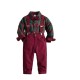 New cross-border spring and autumn boys' long-sleeved shirt suits, European and American Christmas plaid shirts, overalls, and casual children's wear. New cross-border spring and autumn boys' long-sleeved shirt suits, European and American Christmas plaid shirts, overalls, and casual children's wear.