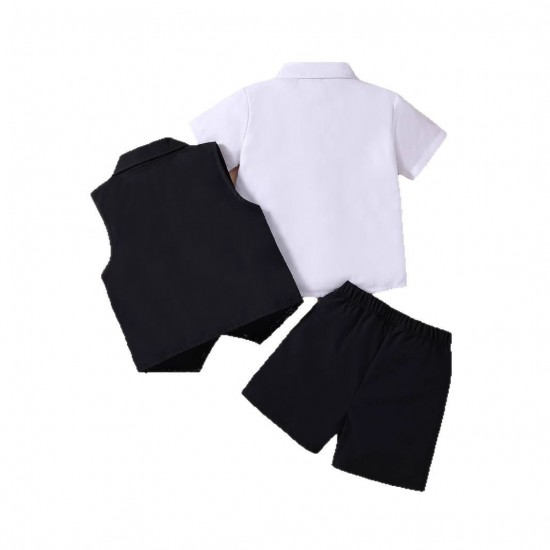 2021 summer boy's suit, baby cotton clothes, plaid shirt, children's short-sleeved summer overalls and shorts for birthdays 2021 summer boy's suit, baby cotton clothes, plaid shirt, children's short-sleeved summer overalls and shorts for birthdays