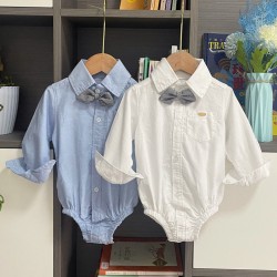 Cross-border new spring and autumn baby cute bodysuit, baby christening dress, romper, romper, baby pajamas
