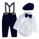 Cross-border European and American new spring and autumn dresses, children's long-sleeved, body-covering rompers, gentleman's first birthday suits, performance overalls Cross-border European and American new spring and autumn dresses, children's long-sleeved, body-covering rompers, gentleman's first birthday suits, performance overalls