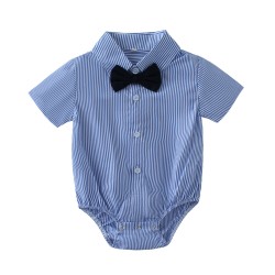 In-stock in-stock ins infant and toddler spring and autumn formals, rompers, and rompers for photo shoots. 1st birthday boy summer clothes, one-pieces.