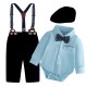 Cross-border European and American new spring and autumn dresses, children's long-sleeved, body-covering rompers, gentleman's first birthday suits, performance overalls Cross-border European and American new spring and autumn dresses, children's long-sleeved, body-covering rompers, gentleman's first birthday suits, performance overalls