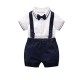 Cross-border European and American summer new baby boy gentleman rompers. Short-sleeved triangle romper suits, wholesale and drop shipping from manufacturers. Cross-border European and American summer new baby boy gentleman rompers. Short-sleeved triangle romper suits, wholesale and drop shipping from manufacturers.
