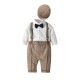 New spring and summer boys' suits, lapel, short-sleeved, white shirt, dress, houndstooth plaid, overalls, and shorts for boys, dropshipping New spring and summer boys' suits, lapel, short-sleeved, white shirt, dress, houndstooth plaid, overalls, and shorts for boys, dropshipping